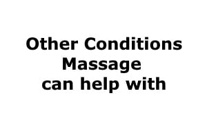 therapeutic massage conditions