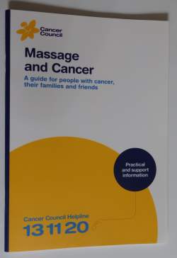 Massage and Cancer Brochure