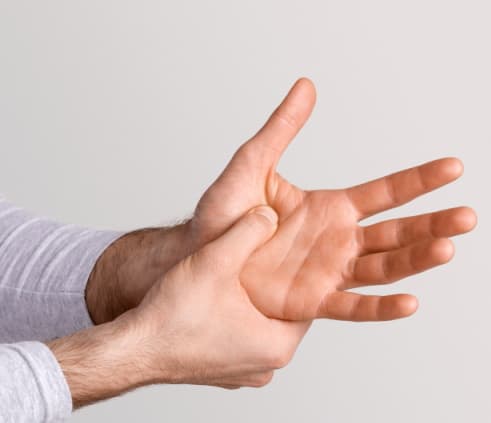 Trigger point in thumb