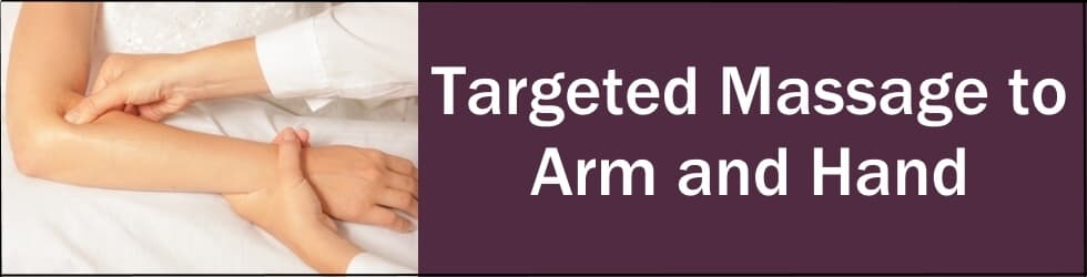 Header for arm-wrist-elbow-hand massage