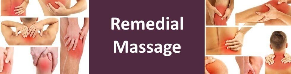 Header for remedial massage goals