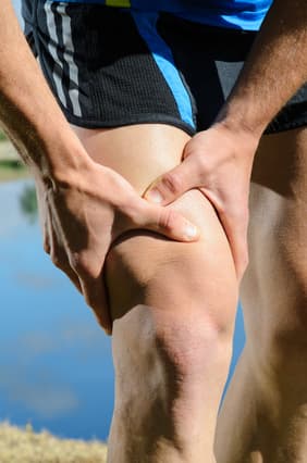 Sports Injury to the leg while running